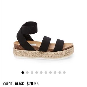 STEVE MADDEN KIMMIE PLATFORM SANDALS